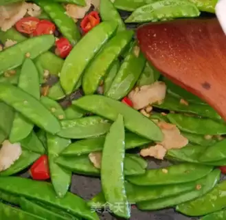 Make Piggy butter, Dutch beans step 5