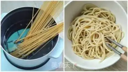 Make Spaghetti egg fever step 3
