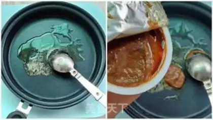 Make Spaghetti egg fever step 4