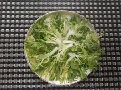 Make ♪ ♪ A blue chord egg salad ♪ step 3