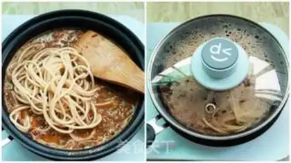 Make Spaghetti egg fever step 6