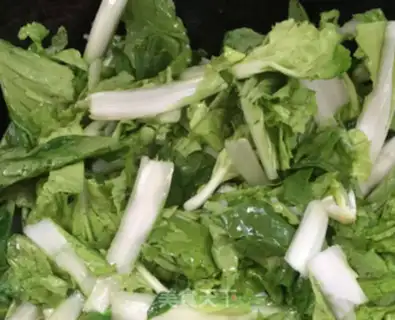 Make Garlic cabbage step 2