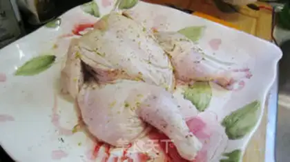 Make Vanilla chicken step 4