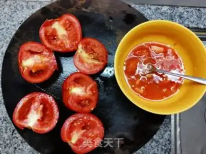Make Tomato egg dumplings step 0