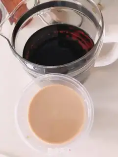 Make Caramel milk tea step 2