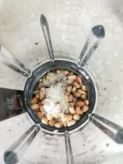 Make Milk peanuts step 1