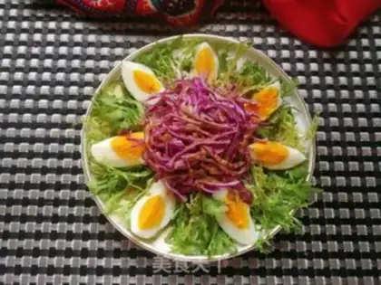 Make ♪ ♪ A blue chord egg salad ♪ step 9
