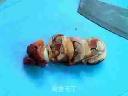Make Honey chicken rolls step 10