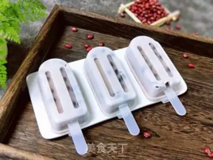 Make Red bean milk ice cream step 12