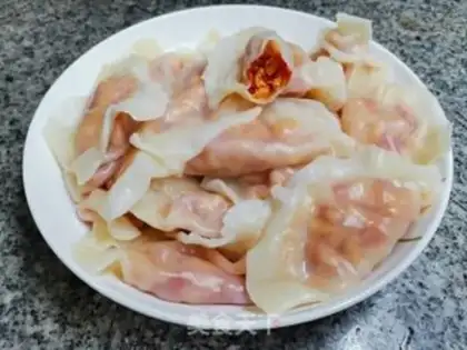 Make Tomato egg dumplings step 10