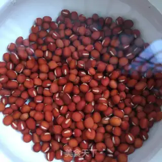 Make Red bean rice step 1