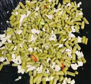 Make Sour bean horn step 6