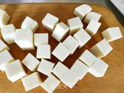 Make Almond tofu step 9