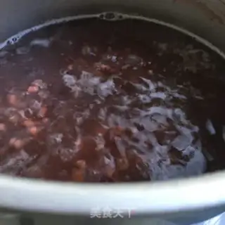 Make Red bean rice step 5