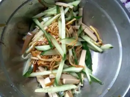 Make Cold cucumber step 1