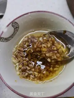 Make Garlic fan sap step 2