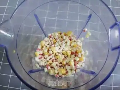 Make Corn paste step 3