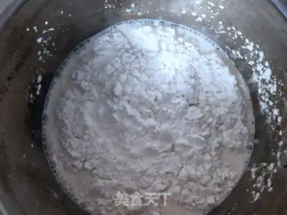 Make Milk Lotus step 2