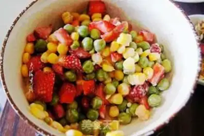 Make Vegetable cereal salad step 3