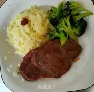 Make Black pepper steak step 2