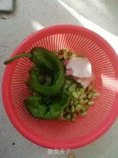 Make Meat-screwed beans step 0