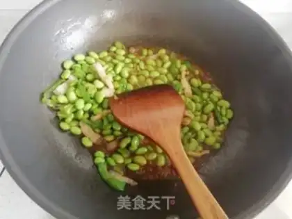 Make Meat-screwed beans step 6