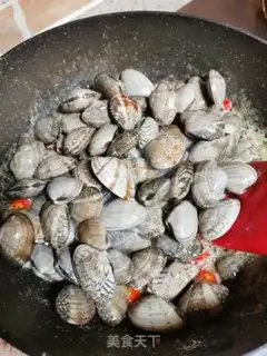 Make Garlic clams step 3