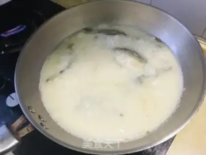 Make Powder rice soup step 3