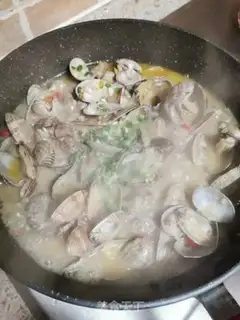 Make Garlic clams step 4