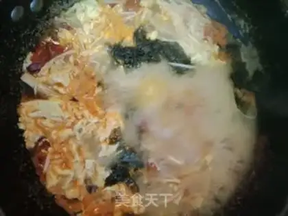 Make Cheese juice, golden mushrooms step 6