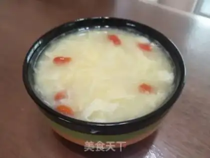 Make Rice and egg soup step 3