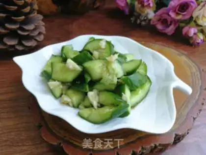 Make Garlic cucumber step 5