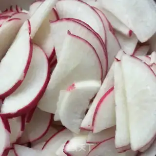 Make The radishes step 1