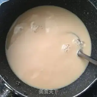 Make Bean milk, cold milk step 6