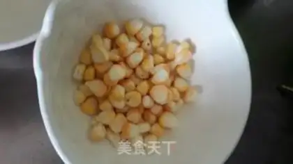 Make Pumpkin boiled river powder step 2