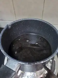 Make Milking and burning fairy grass step 2