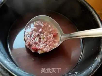 Make Five grains of porridge step 2
