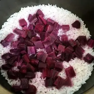Make Low fat potato rice step 5