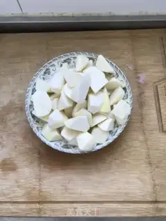 Make ♪ Burn chicken pieces white ♪ step 1