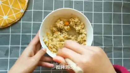 Make The salmon and vegetables step 4