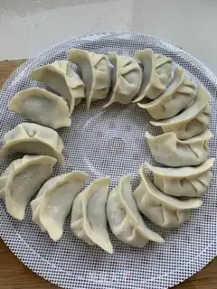 Make Porridge pork dumplings step 5