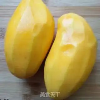 Make Ice mango juice step 0