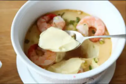 Make Shrimp eggs step 10