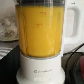 Make Ice mango juice step 6