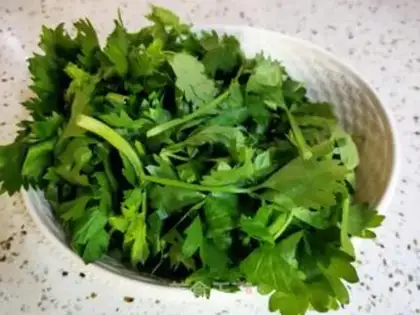 Make Pork celery dumplings step 2