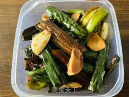 Make Soy cucumber step 2