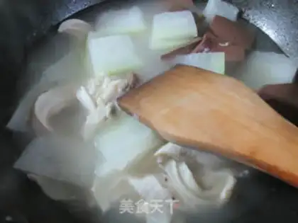 Make Pork duck blood step 6
