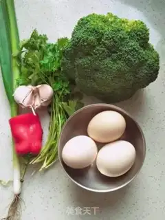 Make Orchid with eggs step 0