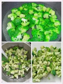 Make Orchid with eggs step 2