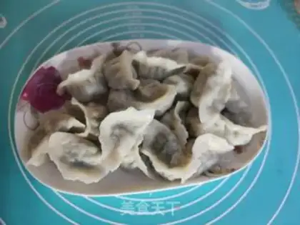 Make Pork celery dumplings step 14